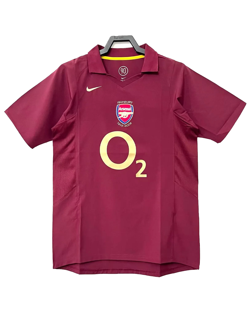 Arsenal Retro Home Kit 2005-2006