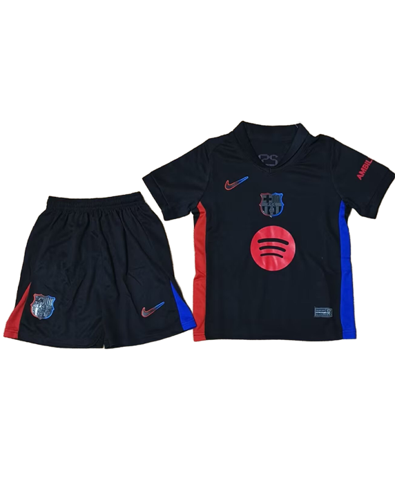 Barcelona Kids Away Kit 2024-2025
