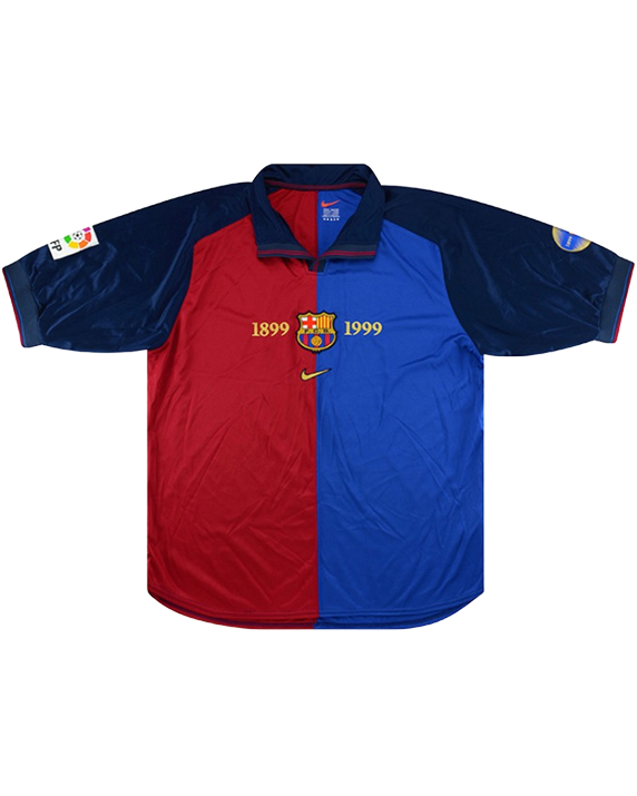 Barcelona Retro Home Kit 1999-2000