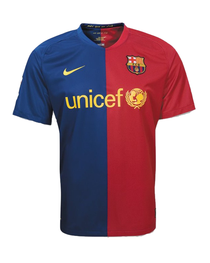 Barcelona Retro Home Kit 2008-2009