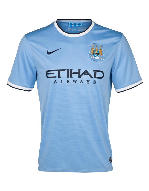 Manchester City Retro Home Kit 2013-2014