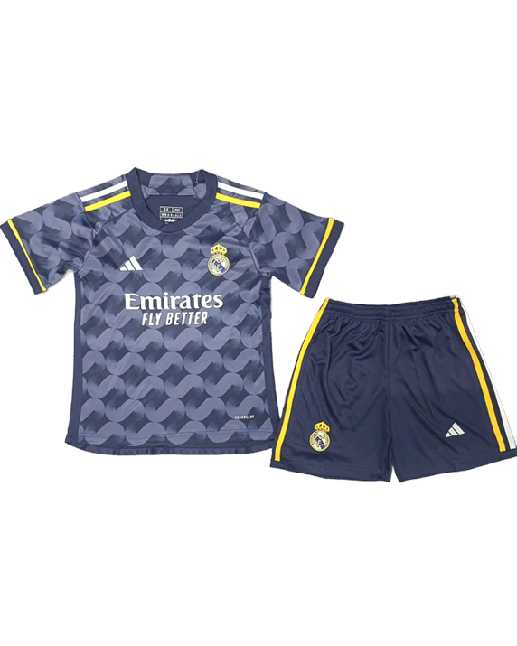 Real Madrid Kids Away Kit 2023-2024