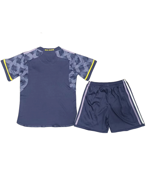Real Madrid Kids Away Kit 2023-2024