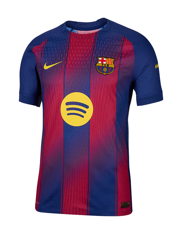 Barcelona Player Version Home Kit 2025-2026
