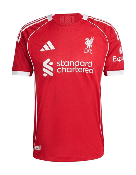 Liverpool Player Version Home Kit 2025-2026